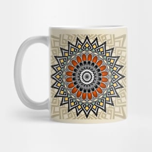 Floral-like mandala Mug